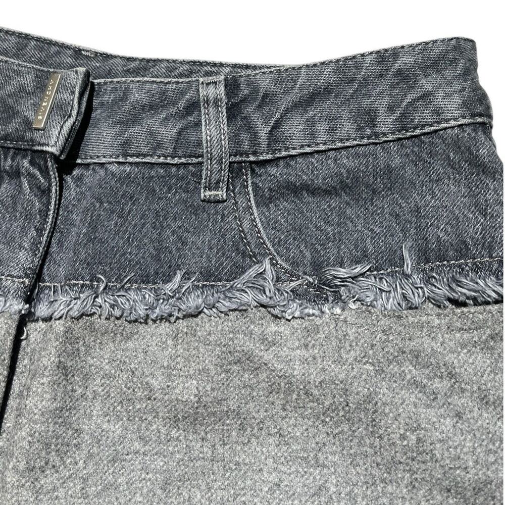$1,820 hybrid paneled denim/wool trouser - Picture 4 of 7